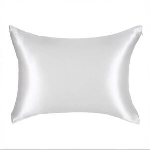 Blissy Silk Pillowcase King 600 Thread Count Ivory White